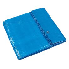 Blue Standard Tarpaulin - 4.5 x 6.0m CT0744