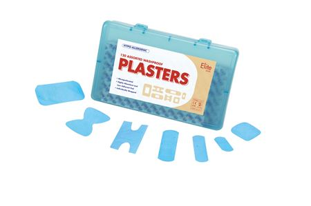 Assorted Blue Detectable Plasters - Box of 100 FA3531
