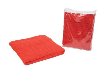 Blanket - Cotton Cellular 1.5 m x 2 m Red FA3747