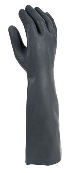 Heavyweight Flock-Lined Rubber Gloves GL1454