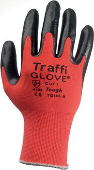 Traffiglove TOUGH Red Cut Level 1 Protection Glove GL6967