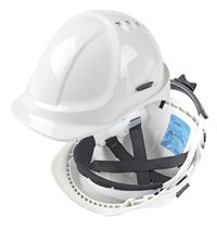 VELTUFF® Deluxe Safety Helmet with Wheel Ratchet Headband VC20 HP7415