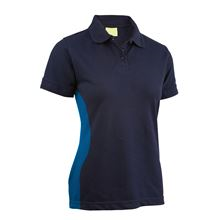 VELTUFF® Ladies 'Zone - Base' Two-Tone Polo Shirt VC20 SH0130