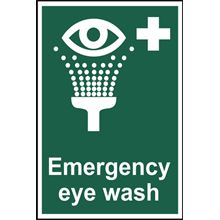 Emergency Eye Wash - 200x300mm - SAV SK13983