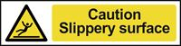 Caution Slippery Surface - 200x50mm - PVC SK5111