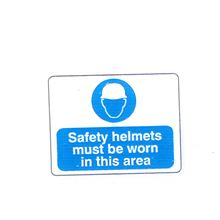 Safety Helmets Must be Worn  -  600x450mm - R/P SN1318