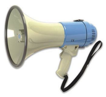 Battery Operated Loud Hailer WE0479