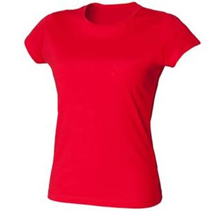 Ladies Fitted Short Sleeved T-Shirt SH5998