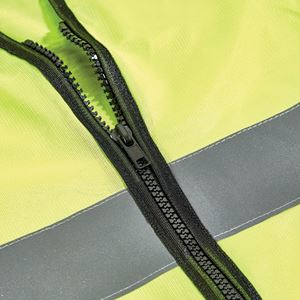 BACA® 'Two-Band' Hi-Vis Vest with Zip Fastening TR22 HV2193