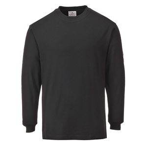 Portwest FR11 Flame Resistant  Anti-Static Long Sleeve T-Shirt SH0184