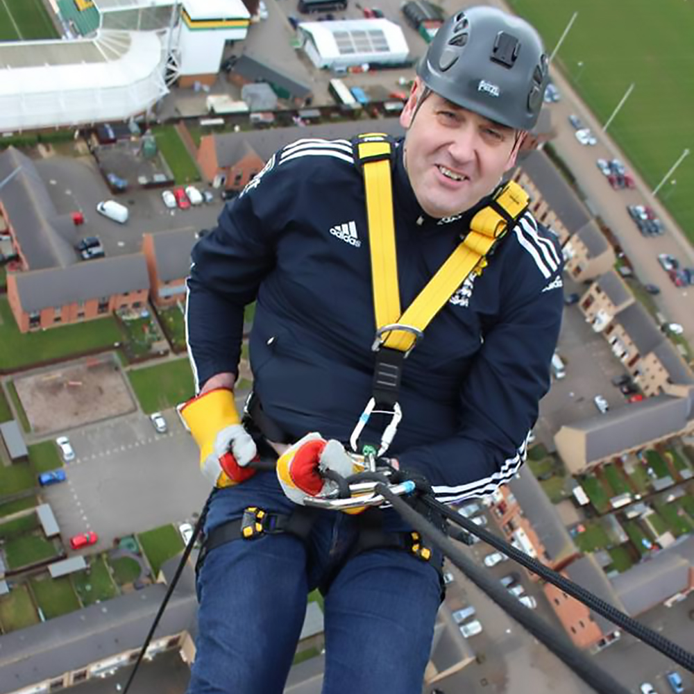 Reaching new heights for charity